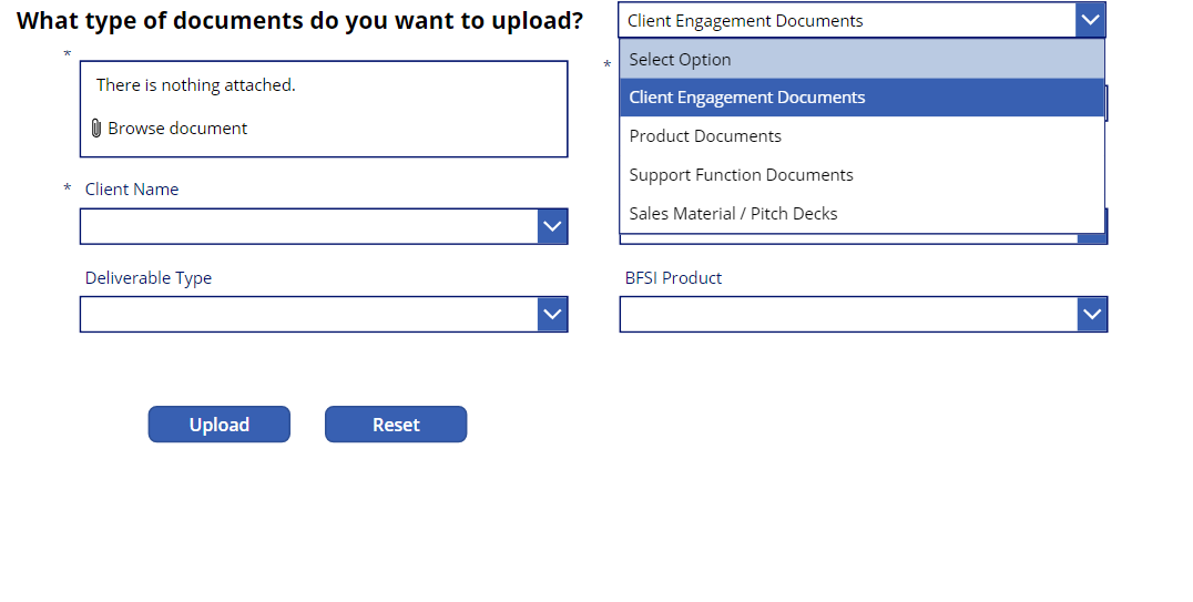 Document Upload Form